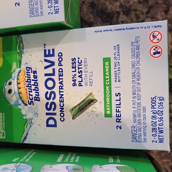 Scrubbing Bubbles Dissolve concentrated POD starter kit & 3 refills each 2 pack - Picture 4 of 9